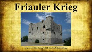 Friauler Krieg [upl. by Adelle]