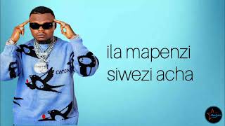 Harmonize  sijalewa lyrics video [upl. by Cartan]