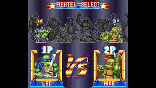 TMNT TFCE  Xforce77 VS Sanosil  🇺🇸🇩🇴 Fightcade SNES TMNTTFCE [upl. by Tibbetts363]