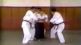 Aikido Techniques Demonstration with Soke Gozo Shiodo [upl. by Ennybor799]