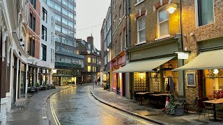 London Marylebone to Oxford Street Christmas Lights 2022  London Christmas shopping  London Walk [upl. by Henni]