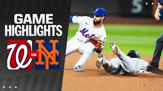 Nationals vs Mets Game Highlights 91624  MLB Highlights [upl. by Jacinta]