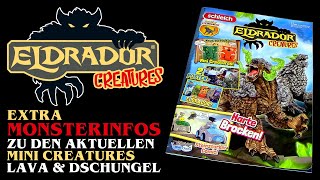 Schleich ® Eldrador ® Special  Monsterinfos zu aktuellen Mini Creatures  Lava amp Dschungel [upl. by Refeinnej]