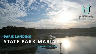 Aerial view of Paris Landing State Park Marina Tennessee [upl. by Theresa]