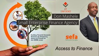 sefa Access to Finance  Don Mashele [upl. by Mcbride]