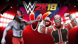 WWE 2k18  FranDaMan1 Vs Renzzi Ladder Match  Comedy Gaming [upl. by Barta269]