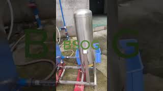 Customized 30gh Ozonated Water Machine with Venturi Static Mixer and Water Pump Water Treatment [upl. by Ilahtan426]