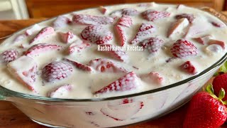 No las comprespreparalas tú mismo FRESAS CON CREMA 😋 [upl. by Omik]