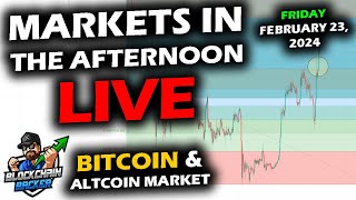 MARKETS in the MORNING 2232024 Bitcoin 50900 4236 Stocks Crypto Mixed DXY 103 [upl. by Ylsel]