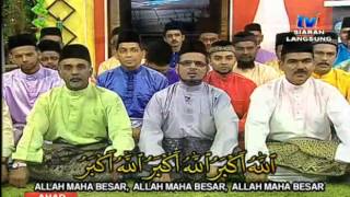 Takbir Raya PertubuhanPertubuhan India Muslim Malaysia  tv1 [upl. by Ikkim]