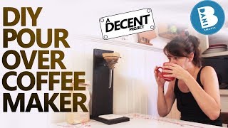 DIY UPCYCLED COFFEE MAKER  a Decent project [upl. by Eile812]