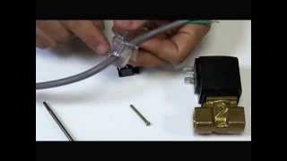 How to Wire a DIN Plug for Solenoid Coil [upl. by Wallack599]