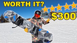 I Bought Amazons Highest Rated Snowboard So you dont have to [upl. by Rolanda]