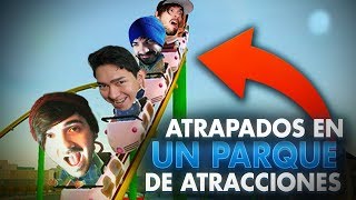 Fernanfloo Juega German Itowngameplay Y Bersgamer En Un Parque De Atracciones Terrorifico [upl. by Kerin]