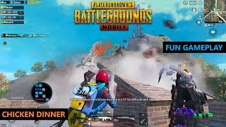 PUBG MOBILE  FUN GAMEPLAY SNAKU GANG KILL CHICKEN DINNER [upl. by Auqinal]