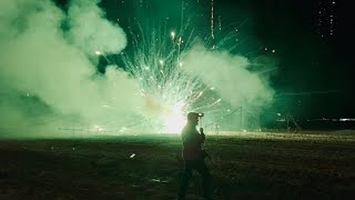 Spettacolo di batteria alla bolognese a cura della ditta Firefly di Foggia [upl. by Einej]