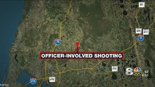 Police investigate officerinvolved shooting in Zephyrhills [upl. by Aelahs]