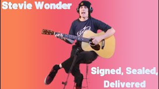 Oliver Hanfmann  Signed Sealed Delivered Stevie Wonder cover [upl. by Firmin]