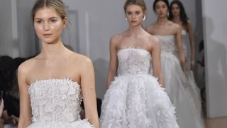 Oscar de la Renta  Full Show  Bridal Fashion Week  SpringSummer 2018 [upl. by Cato509]