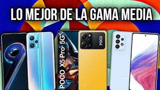 Top 4 mejores telefonos gama media calidad precio [upl. by Teeniv]