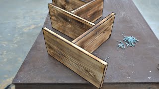 DIY Basic Wooden Book Shelf [upl. by Arda]