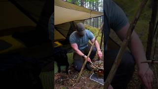 Cooking Dinner on the Woodstove [upl. by Thalia74]