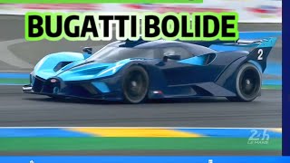 Le Mans 24HFull video Bugatti Bolide dynamic debut how is the W16 track2023 [upl. by Ahsimot]