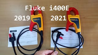 Fluke i400E AC Clamp Accessory New 2021 Update Compared with 2019 Unit [upl. by Dikmen]