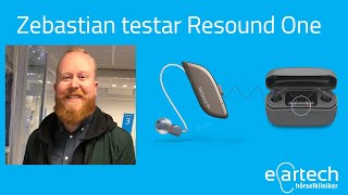 Zebastian testar hörapparaten Resound One [upl. by Adilem]