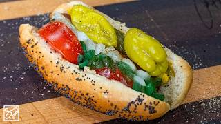 Chicago Dog  Burgers and Dogs Across America Ep3 [upl. by Enenej]