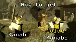 OUTDATED How to get Kanabo amp Golden Kanabo  Roblox ZOぞ [upl. by Anelrahs]