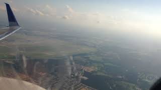 United 737700 takeoff from Houston ATC [upl. by Seppala697]