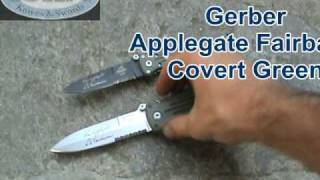 Gerber  Applegate Fairbairn  Combat knives  Coltelleria Collini [upl. by Sherer]