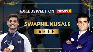 Olympic Bronze Medalist Swapnil Kusale Interview On Shooting Career amp Achievements  NewsX Exclusive [upl. by Anna78]