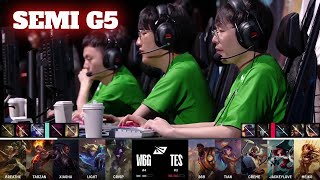 TES vs WBG  Game 5  Semi Finals S14 LPL Summer Playoffs 2024  Top Esports vs Weibo Gaming G5 full [upl. by Treve323]