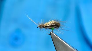 Tying a CDC Bubble Caddis The Grannom by Davie McPhail [upl. by Smukler422]