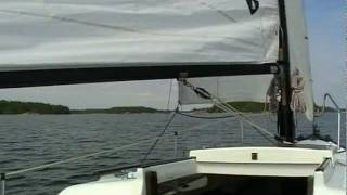 Sailing Hurley 18 in Sweden [upl. by Dynah]