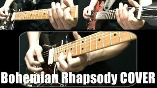 Bohemian Rhapsody GUITAR COVER  All Guitars [upl. by Ecirbaf]