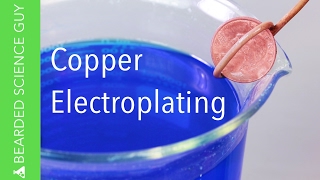 Copper Electroplating Experiment  Faradays Law of Electrolysis Chemistry [upl. by Eizus539]