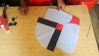 How To Make Best Designing Kite at Home Step By Step Tutorial [upl. by O'Connell294]