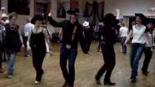 GRUNDY GALLOP COUNTRY LINE DANCE Eric amp Kat Country Rock Dancer La ForêtFouesnant 29 [upl. by Nnylesor111]