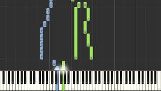 Im On My Way The Proclaimers Easy Piano Tutorial [upl. by Delmore]