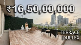 5bhk Duplex TERRACE apartment in LOKHANDWALA Andheri West Mumbai [upl. by Findley]