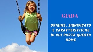 Giada nome per bambina [upl. by Aicirtak]