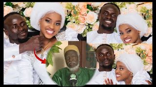 Mariage de Sadio Mané  Les magnifiques témoignages dOustaz Alioune Sall au couple [upl. by Teemus]