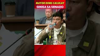 KINILIG SI SEN JINGGOY KAY ALICE GUO AT MAYOR CALUGAY SA SENADO [upl. by Eiram]