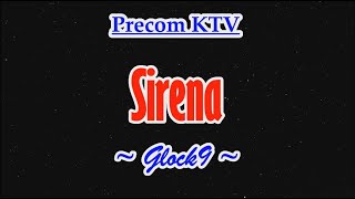 Sirena  Karaoke Song  Glock9 [upl. by Ennahgiel]