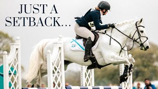 2 STEPS FORWARD 1 STEP BACK Eventing vlog [upl. by Rexanna]