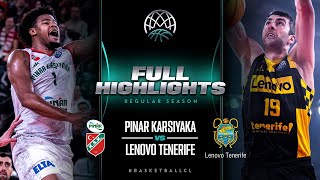 Pinar Karsiyaka v Lenovo Tenerife  Full Game Highlights  BasketballCL 202324 [upl. by Liscomb297]