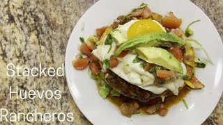 Stacked Huevos Rancheros [upl. by Hardie]